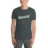 Bowld: Black/Dark Grey Short-Sleeve Unisex T-Shirt