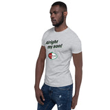 Westmeath CountyTee: White/Sport Grey Short-Sleeve Unisex T-Shirt