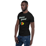 Carlow Countytee: Black/Dark Grey Short-Sleeve Unisex T-Shirt