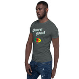 Carlow Countytee: Black/Dark Grey Short-Sleeve Unisex T-Shirt