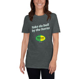 Donegal CountyTee: Black/Dark Grey Short-Sleeve Unisex T-Shirt