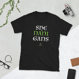 Shenanigans?: Black/Dark Grey Short-Sleeve Unisex T-Shirt