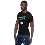 Cavan Countytee: Black/grey Short-Sleeve Unisex T-Shirt