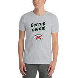 Kildare CountyTee: White/Sport Grey Short-Sleeve Unisex T-Shirt