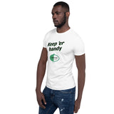 Limerick CountyTee: White/Sport Grey Short-Sleeve Unisex T-Shirt