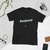 Banjaxed: Black/Dark Grey Short-Sleeve Unisex T-Shirt